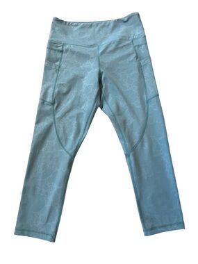 Zyia blue leggings. Size 6-8